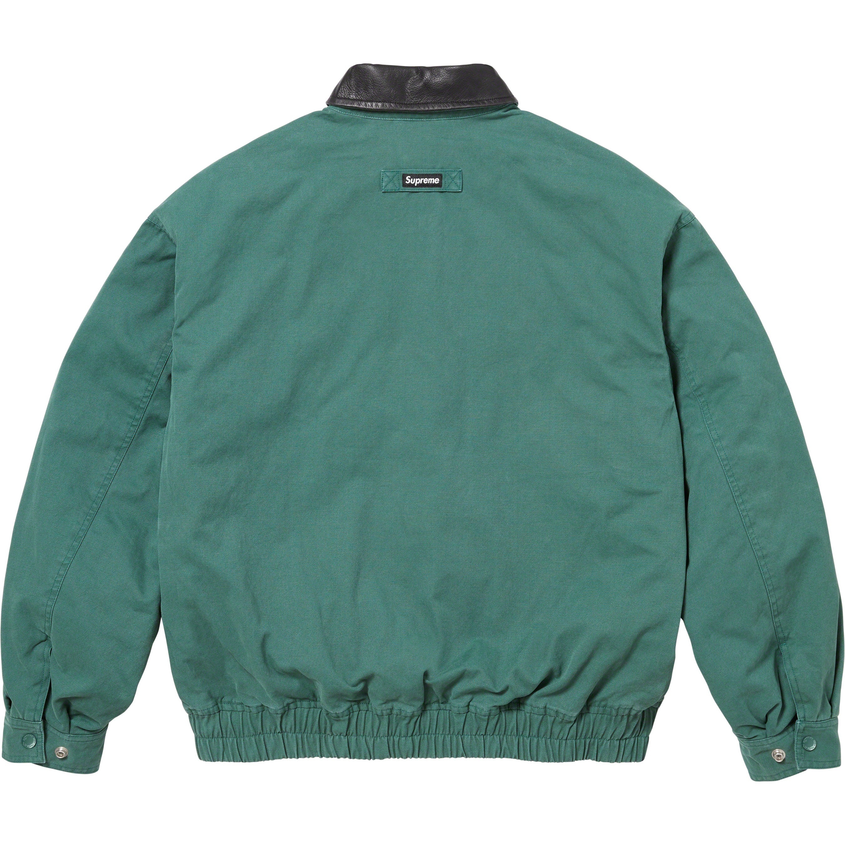 Leather Collar Utility Jacket view 21